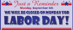 labor day no school